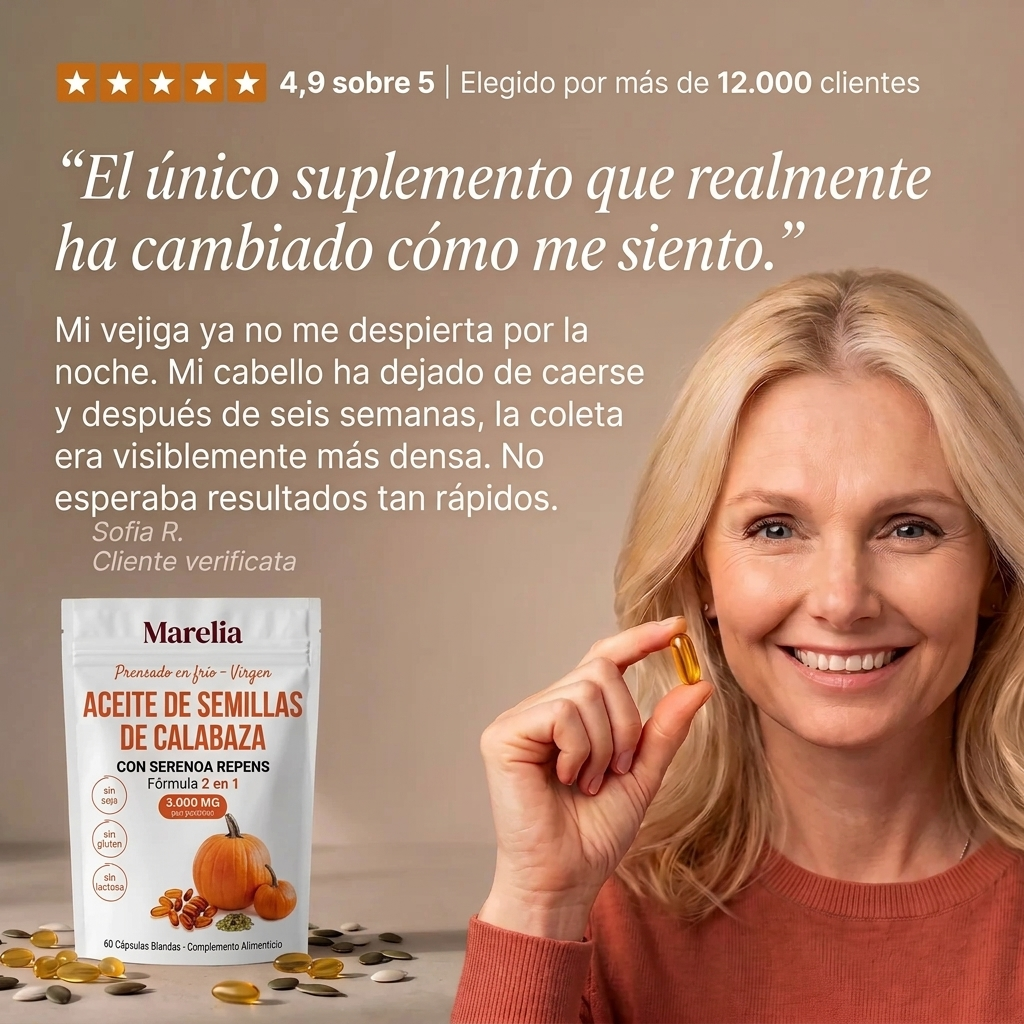 Aceite de Semillas de Calabaza Cápsulas Blandas
