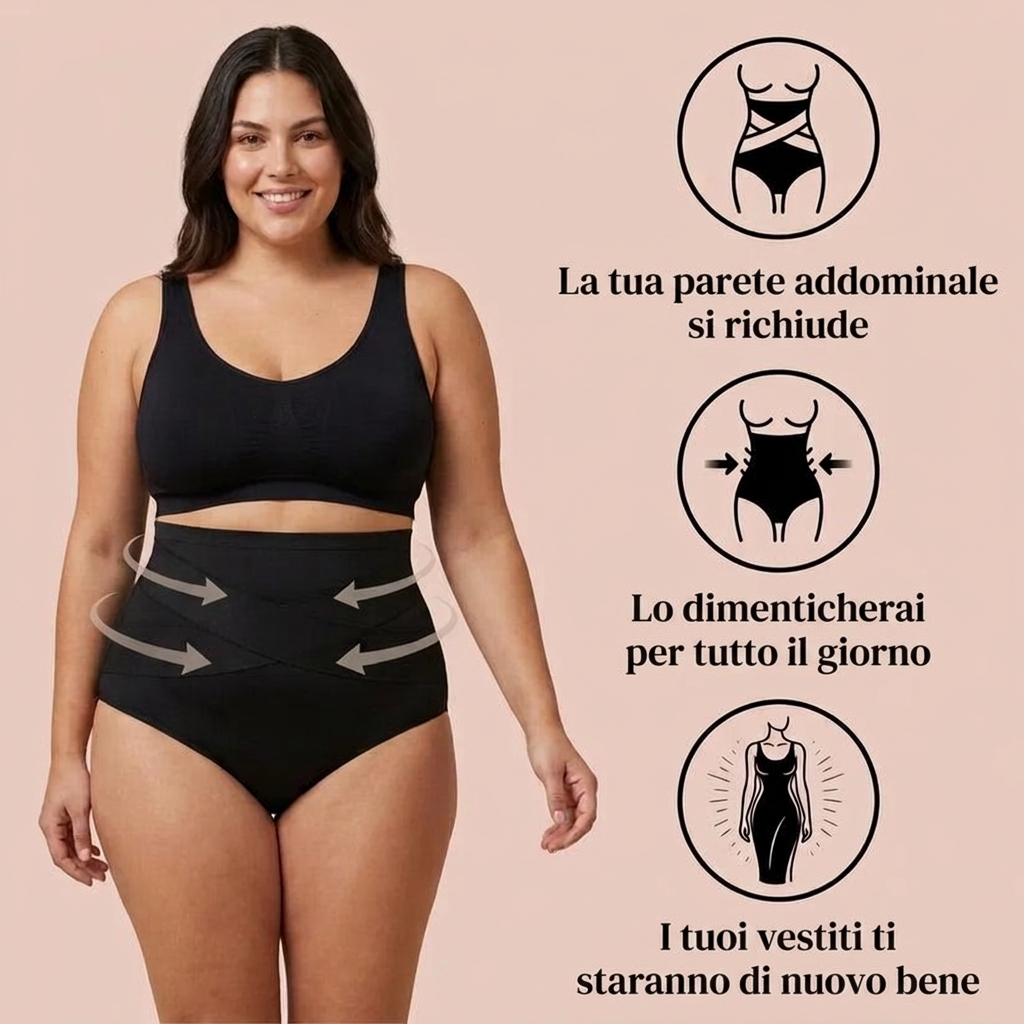 Slip Post-Parto — Compressione 360°