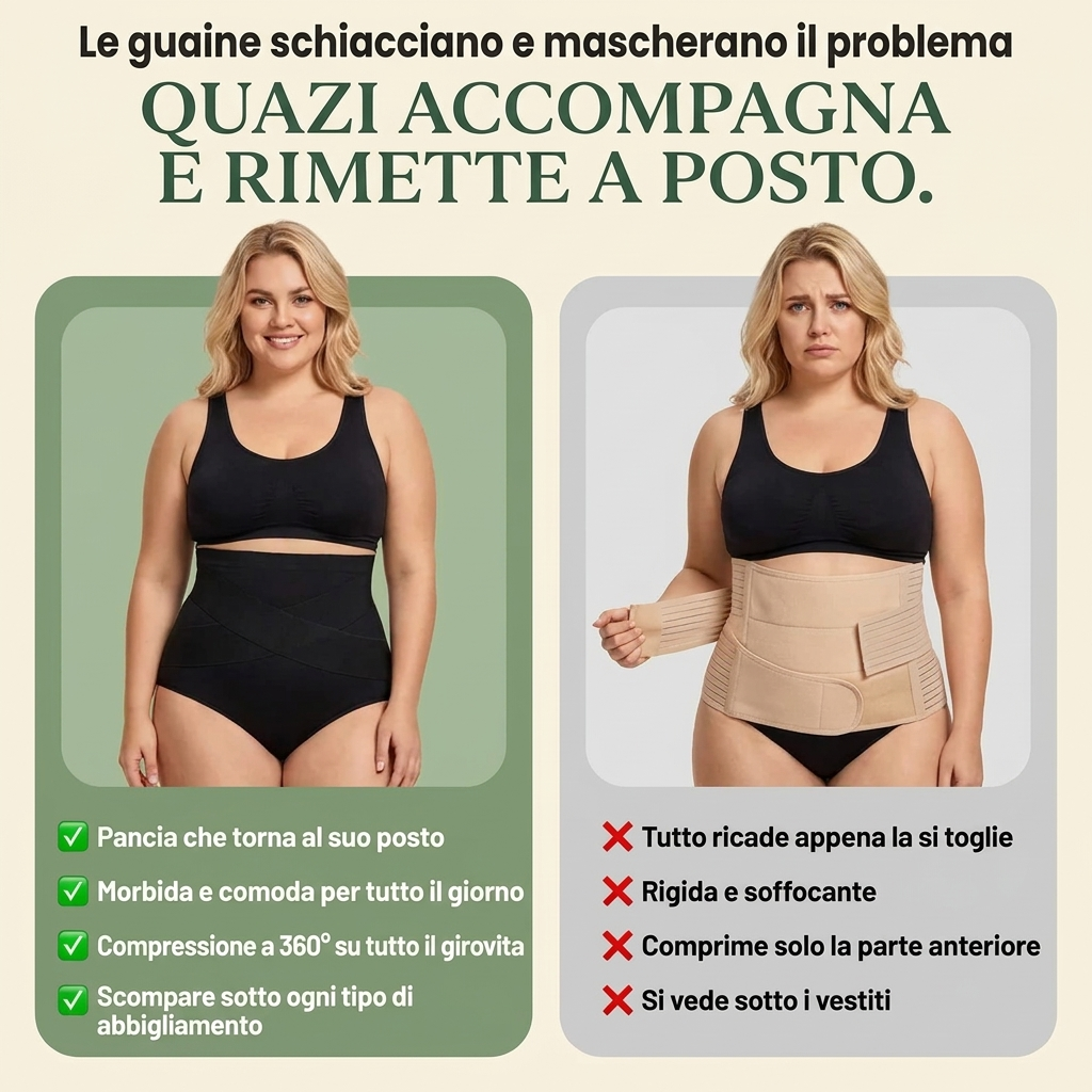 Slip Post-Parto — Compressione 360°